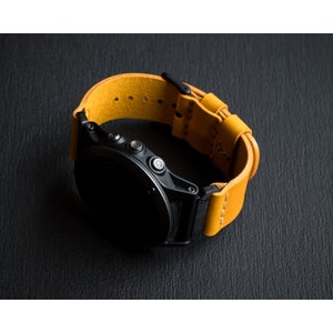 Bracelet en cuir fait main pour montre Garmin avec QuickFit en 6 couleurs image 4