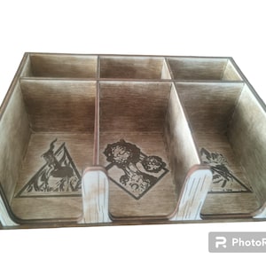 The Witcher Old World-kaarthouders, kaartspellen, Witcher bordspel ENGELSE VERSIE - lasercut-bestanden *svg, *ai, *lbrn2, *dxf