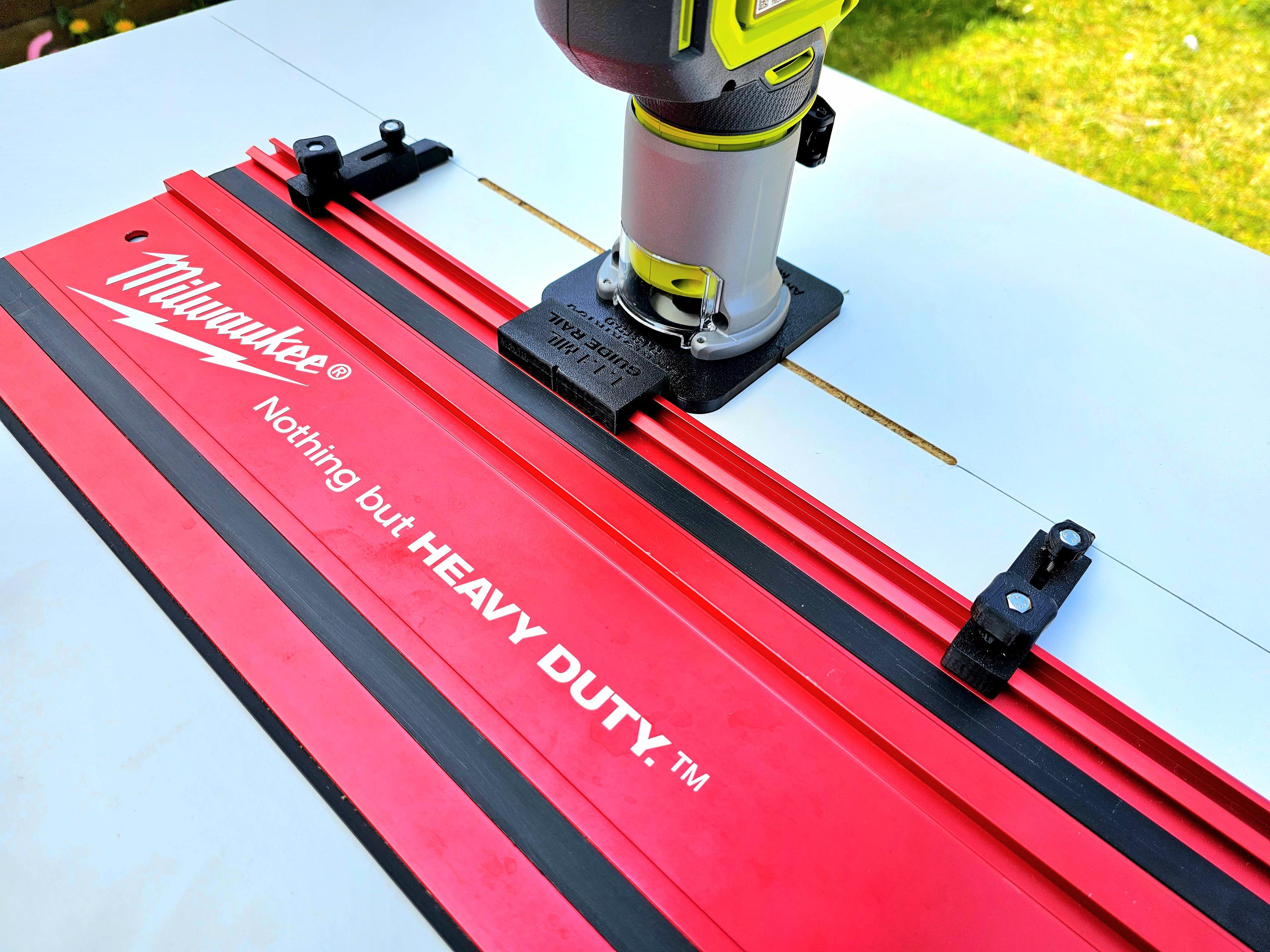 Ryobi RTR18-0 Router Adapter for Milwaukee Guide Rail - Etsy