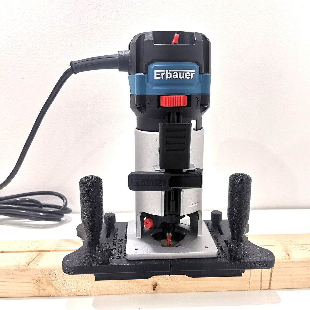 Center Jig Adaptor for Erbauer Router EPR710 Groove Milling Woodworking ...