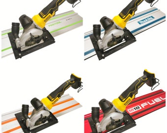 DeWalt DCS571 Kreissäge Basis kompatibel mit DeWalt Makita Milwaukee Evolution Festool Führungsschienenschiene