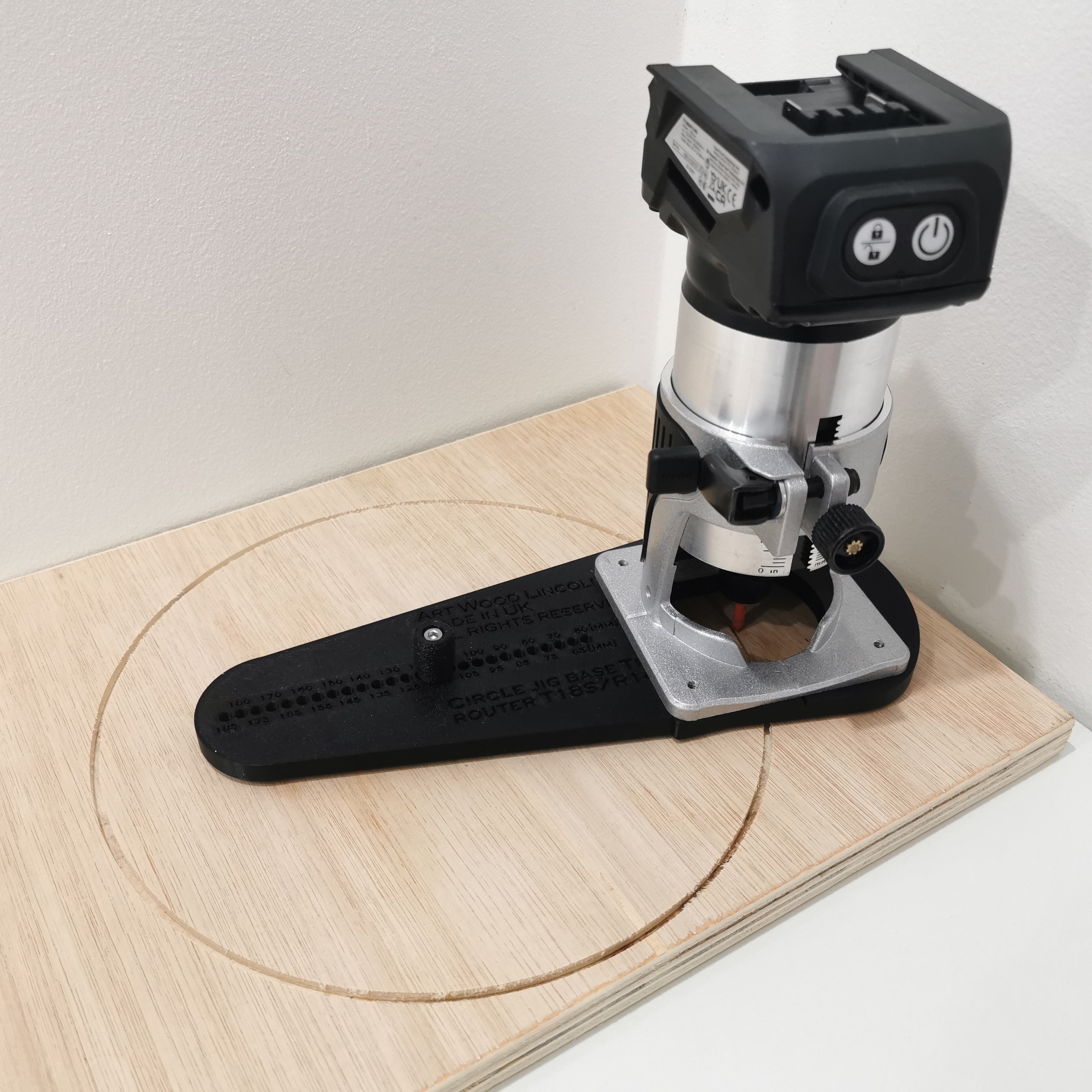 Router Circle Jig Harbor Freight