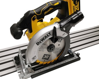 Guide rail base for Dewalt Circular Saw DCS391 DCS565 compatible with Dewalt guide rail track