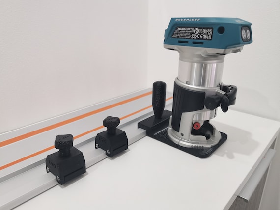 Adaptor Makita Router DRT50 RT0700CX RT0702 to Evolution Guide Rail Groove Jig Milling Woodworking Etsy