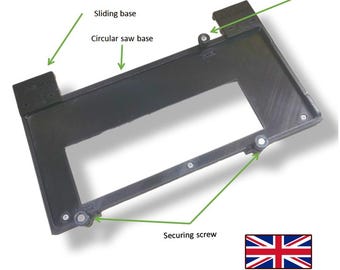 Adattatore Binario Guida Per Sega Circolare Makita HS7601 - HS7611 197005-0 - Foto 8