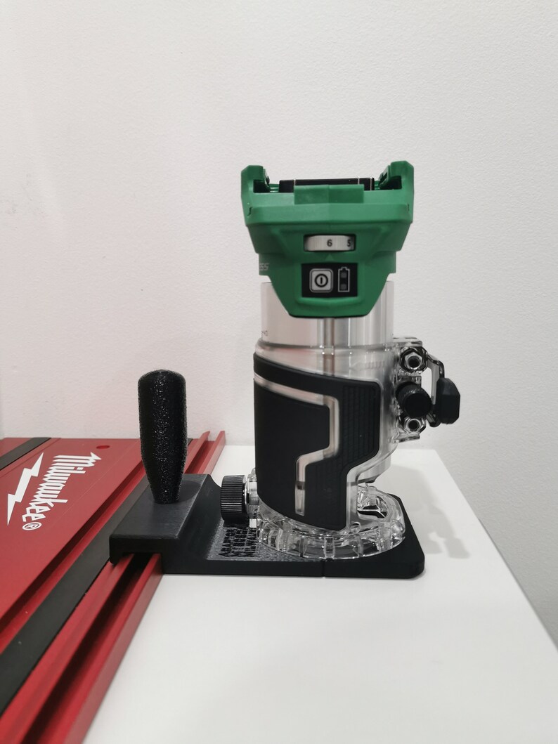 Hikoki Router Adapter Plate for Milwaukee Guide Rail With Stops - Etsy