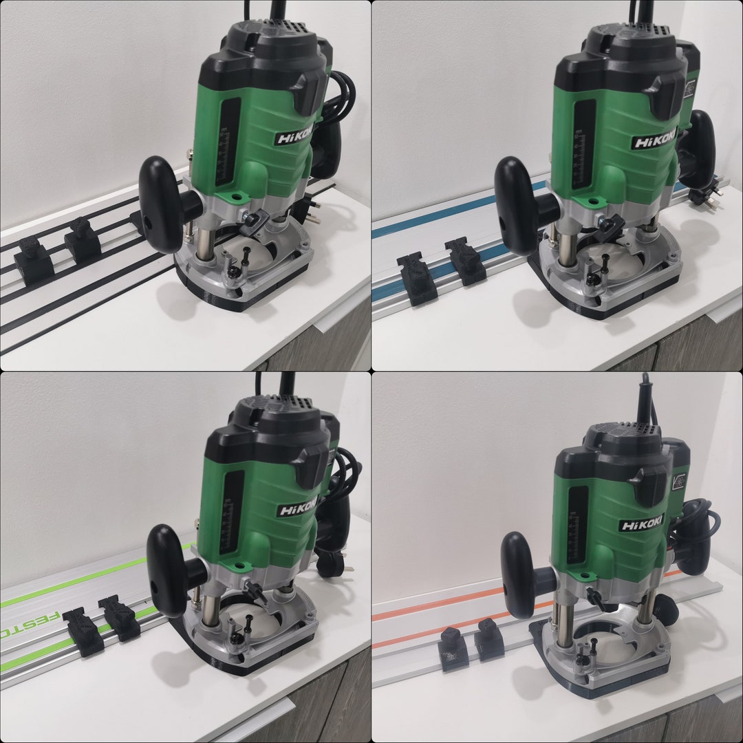 Adaptor Plate Hikoki M12VE to Guide Rail / Guide Rail Limits Evolution ...