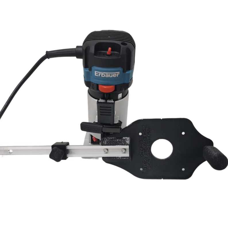Adaptor Circle Jig for Erbauer EPR710 Trim Router Base Jig Groove ...