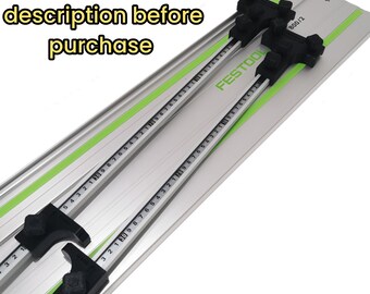 Système De Guidage Parallèle Pour Scie à Rail - Compatible Festool, Makita, Milwaukee - Arrêt Micro Réglable - Échelles Métrique/impériale