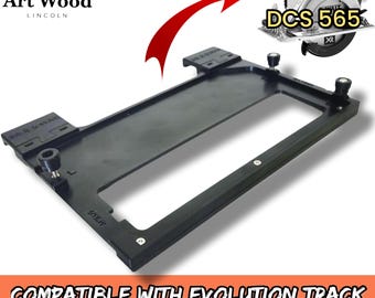 Adapter DEWALT DCS391 DCS565 guide rail base plate compatible EVOLUTION guide rail track