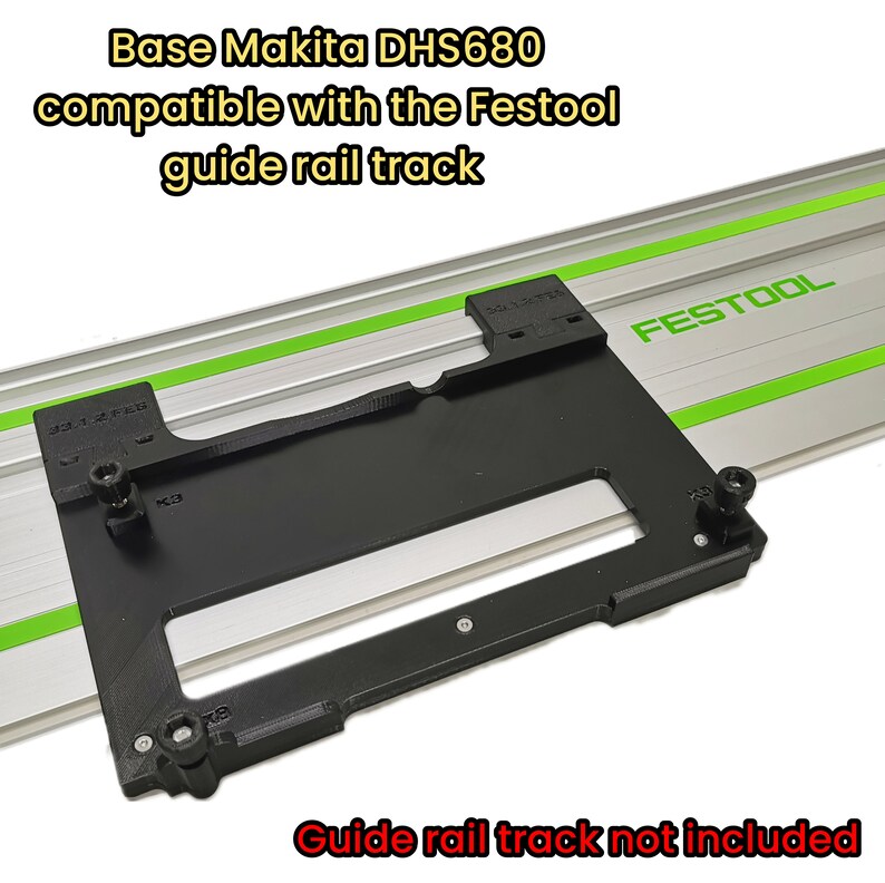 Inclide Rails Makita DHS680 Circular Saw Guide Rail Base: Milwaukee, Festool ...