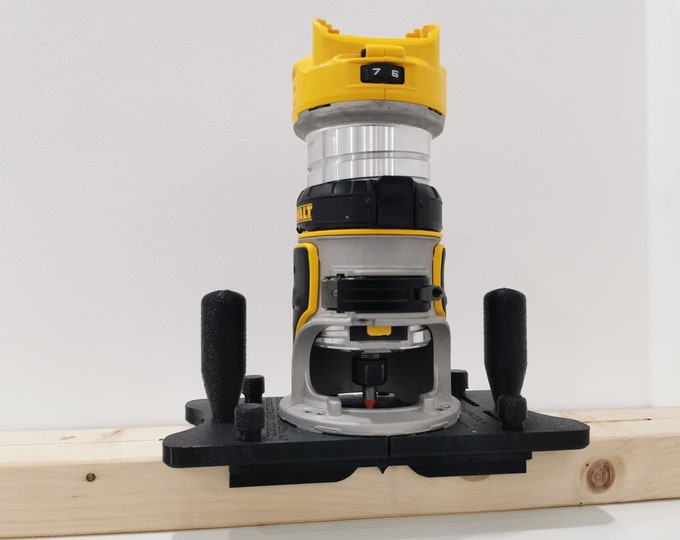 Digital ONLY STL Files Center Jig Base for Dewalt Router DCW600 DCW604