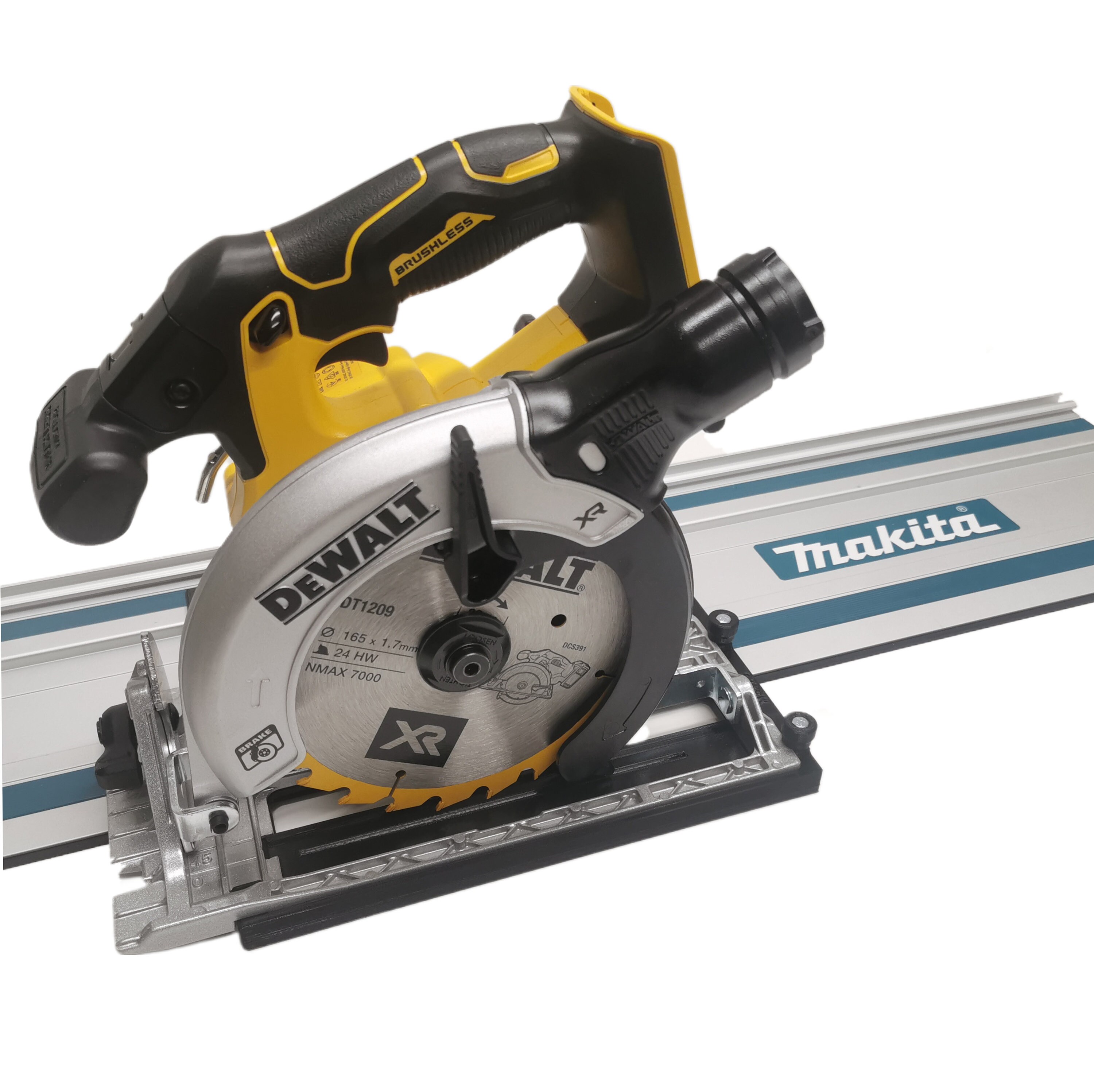 Guide Rail Base for Dewalt Circular Saw DCS391 DCS565 Compatible With