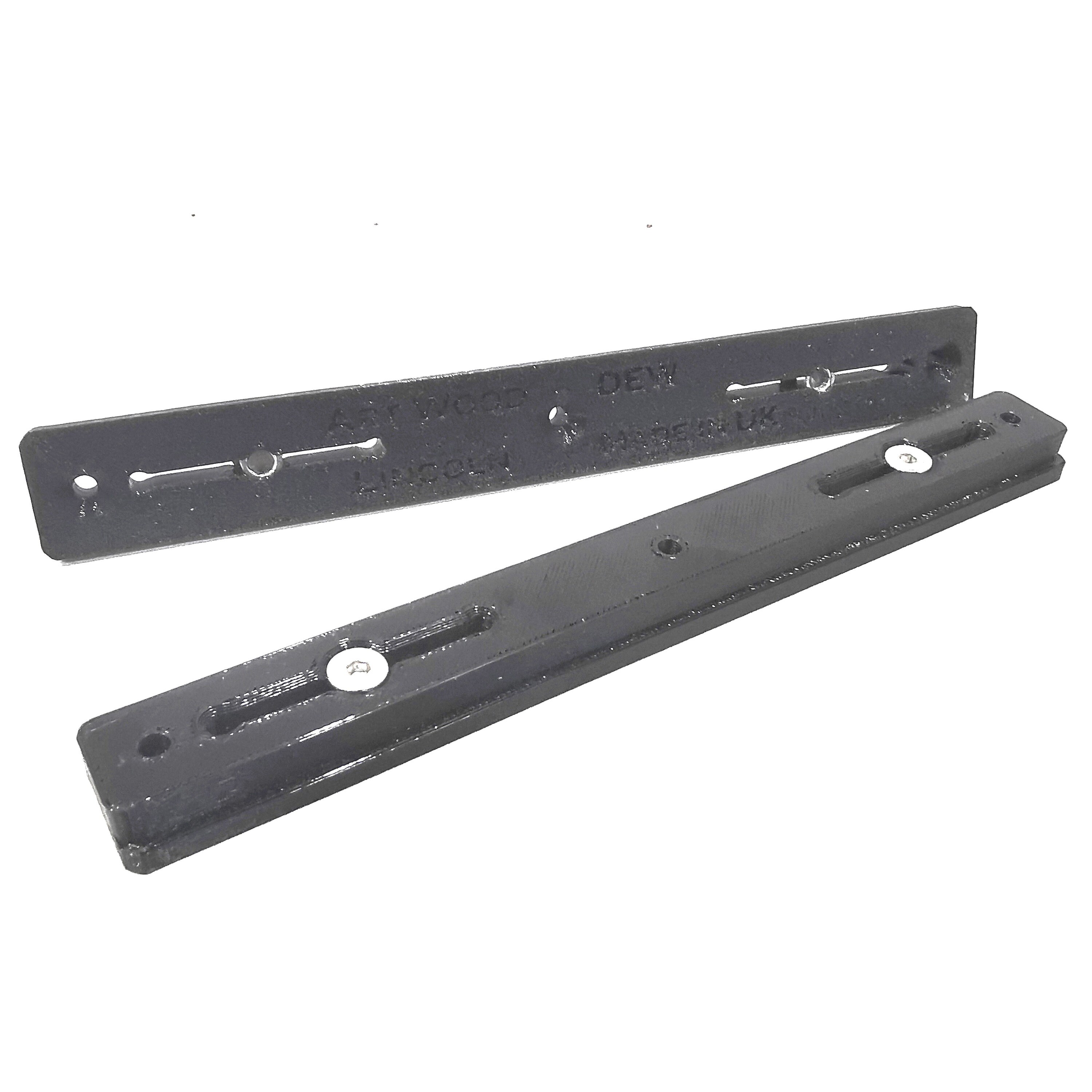Rail T-Track Pour Scie à Table Dewalt DWE7492 / DWE7491 – Coulisse à Onglet, Noir