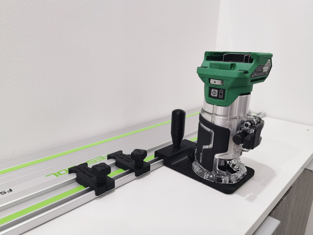 Hikoki Router Adaptor Plate for Festool Guide Rail & Stops - Etsy