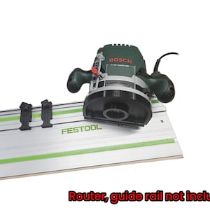 BOSCH POF1200 POF1400 router adaptor router groove Festool guide rail