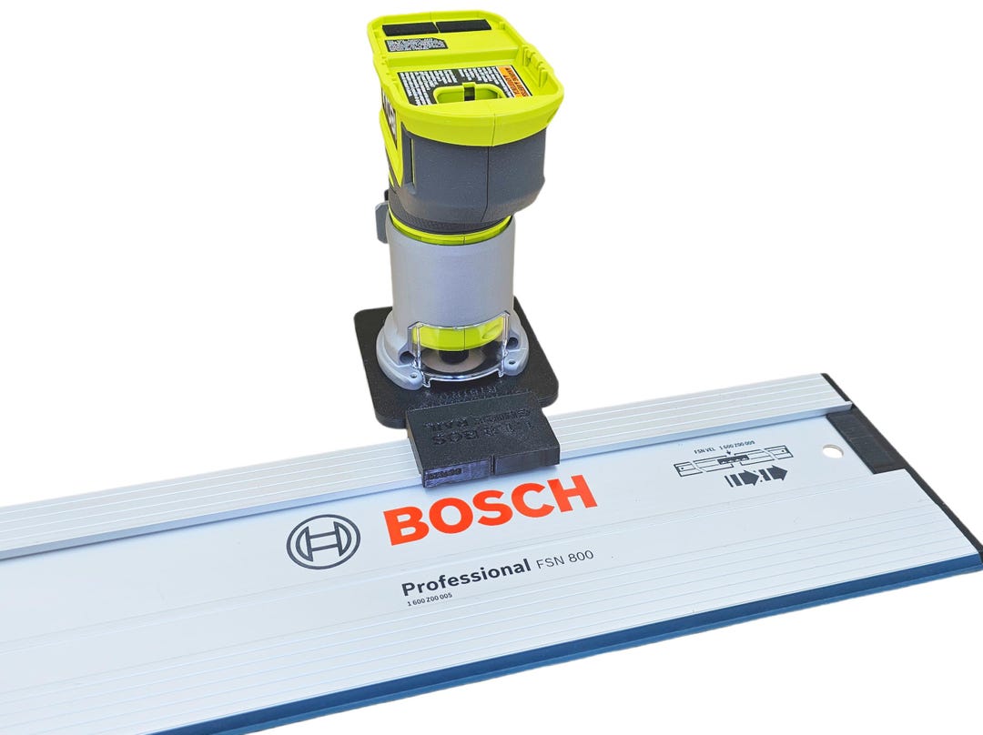 Ryobi RTR18-0 R18TR-0 ONE+ Adaptor Base Router Guide BOSCH MAFELL Rail ...