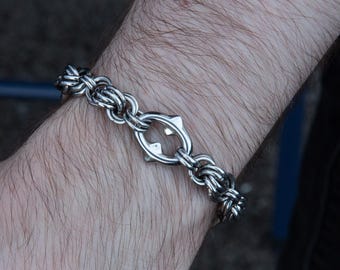 Adjourn It - made to measure punk stainless steel bracelet