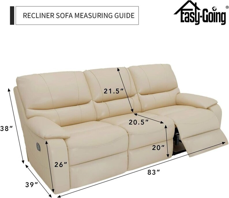 PU Leather Recliner Sofa Covers Waterproof Stretch Slipcover Furniture