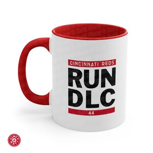 Taza de fan de Elly De La Cruz, taza de café duradera para fanáticos de los Rojos, taza de regalo de RUN DLC, taza de regalo de cumpleaños para fanáticos de los Rojos, béisbol de Cincinnati
