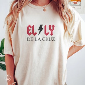 Camisa de los Rojos de Cincinnati Elly De La Cruz, camiseta de béisbol, camiseta gráfica, unisex, camiseta de regalo de estilo vintage de De La Cruz, inspiración retro desgastada