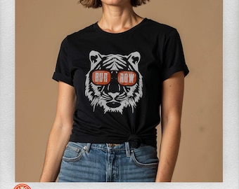 Burrow Tiger T-Shirt: Cincinnati Football Fan Tee
