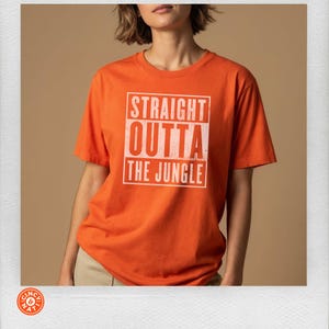 Straight Outta The Jungle Shirt: Cincinnati Football Fan Tee