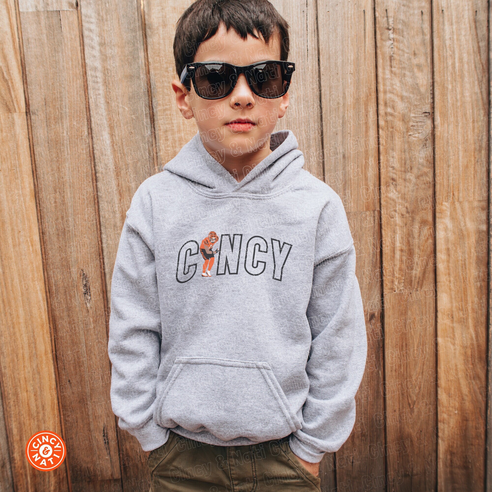 boys bengals sweatshirt