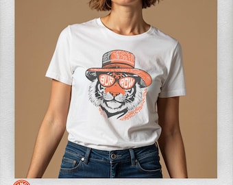 Burrow Fan T-Shirt: Retro Bengals Fan Gift