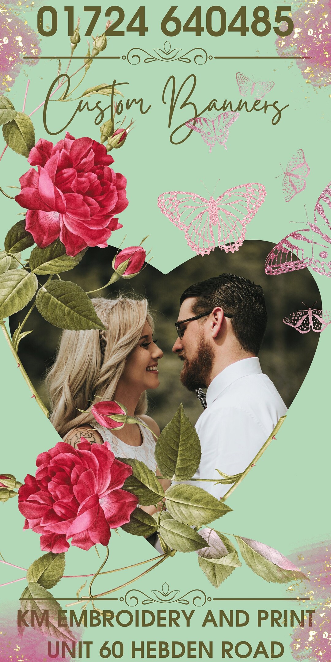 3ft X 6ft Personalised Wedding Banners Wedding Banners, Wedding Sign