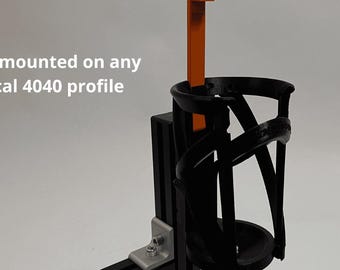 Sim Racing Bottle Dock, Quick Release Drink Holder for Sim Rig, Endurance Hydration Mount, Cockpit Bottle Holder