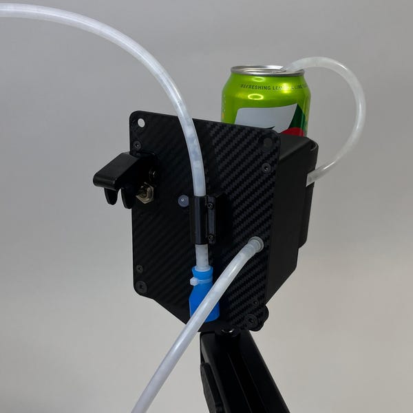 Sim Racing Drink System - Hands Free Hydration for Sim Rig | Button Box and Steering Wheel Controlled | Sim Racing Accessories | DrinkBox