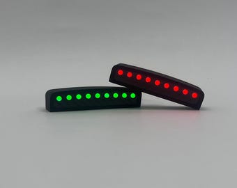 Sim Racing ABS / TC Anzeige | Carbon-Faser-Sim Brows