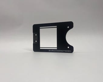 Full Carbon Fiber Sim Racing Button Box Mount Modular System Base Bracket | Sim racing dashboard