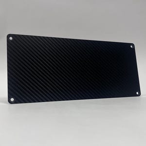 Placas de cubierta / Tablero de Sim Racing / Fibra de carbono completa