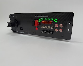 Starter Prebuilt Setup | Sim Racing Dashboard | Button Box | Full Carbon Fiber