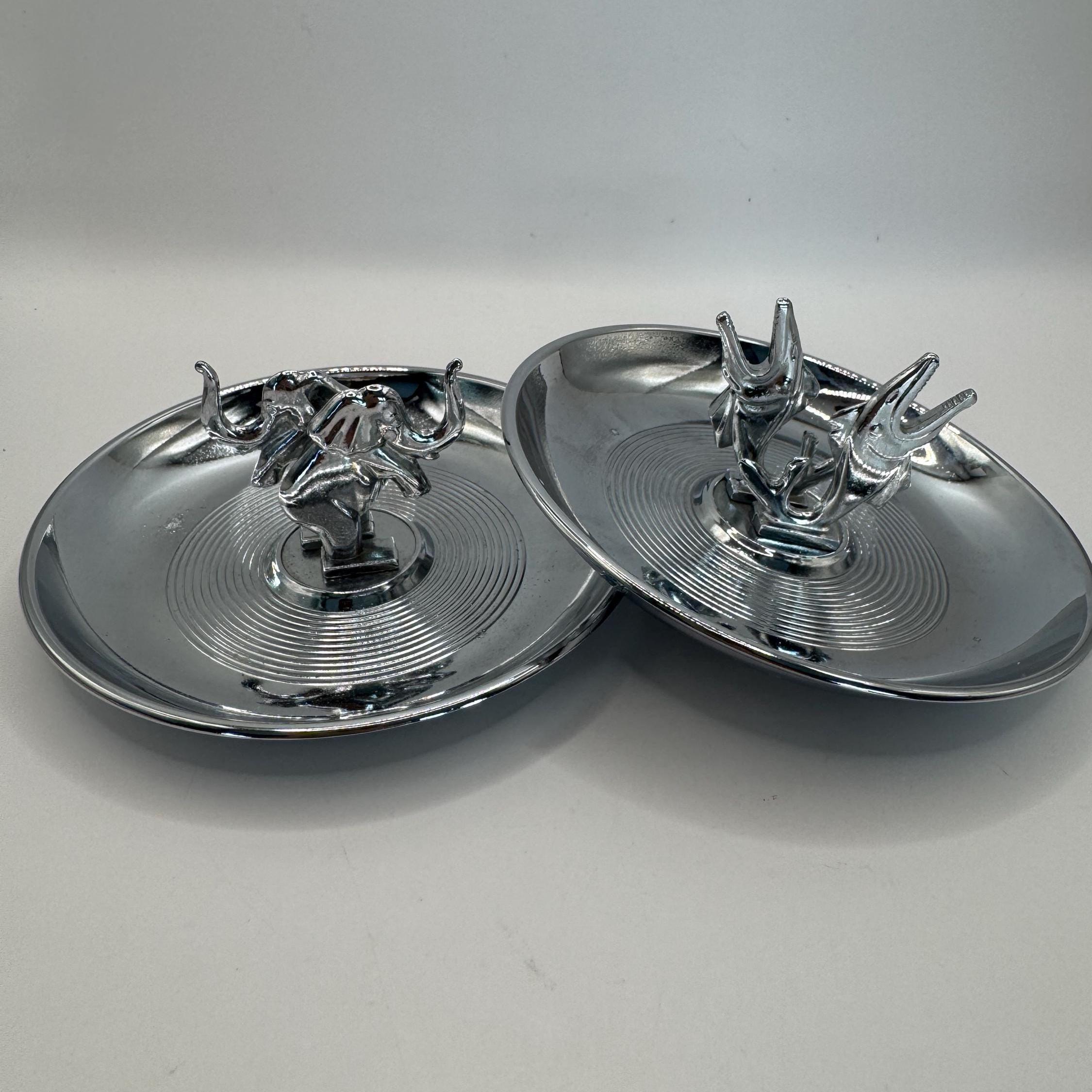 MCM Hamilton Product Chrome Pincherette Elephant and Marlin