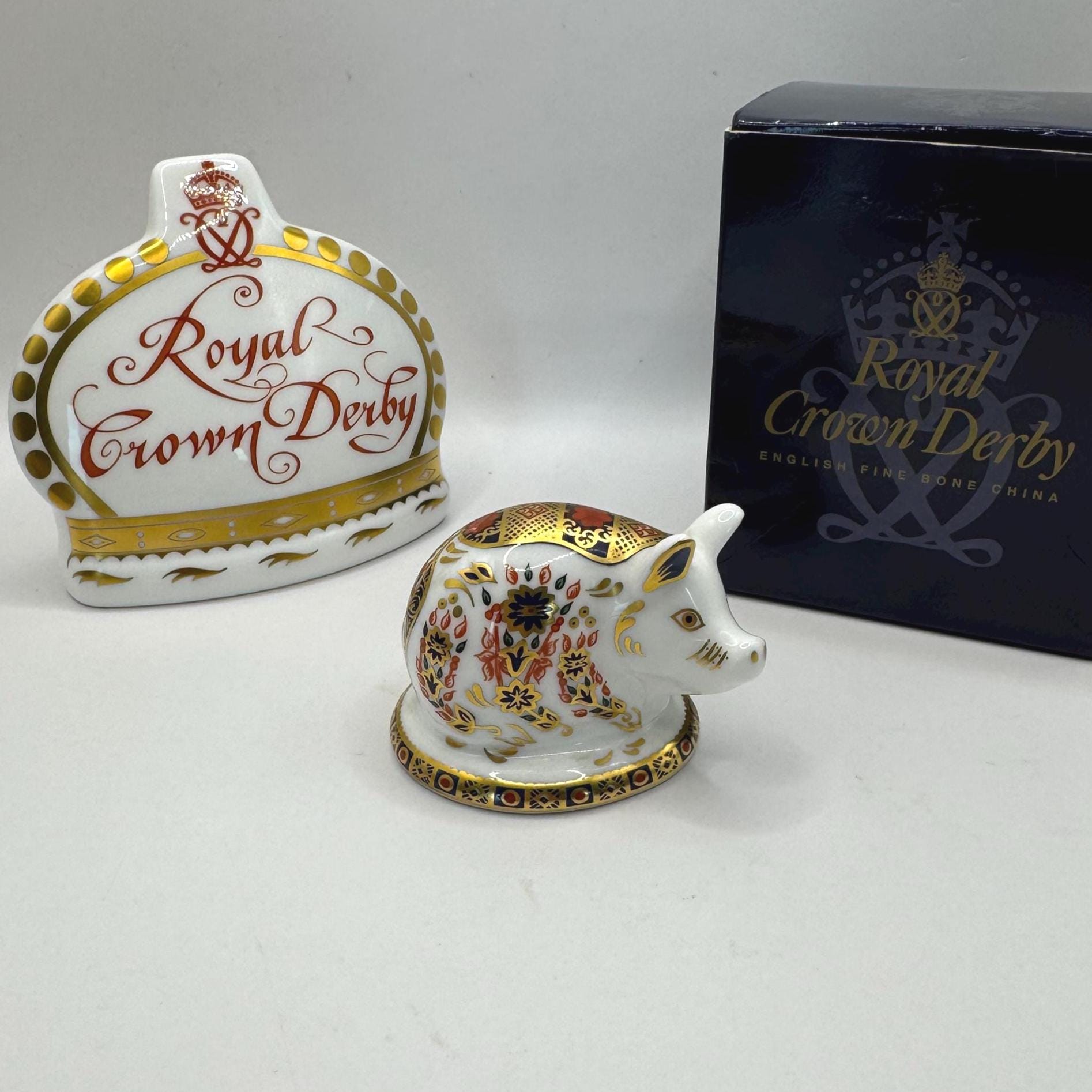 Crown Derby Rabbit - Etsy Canada