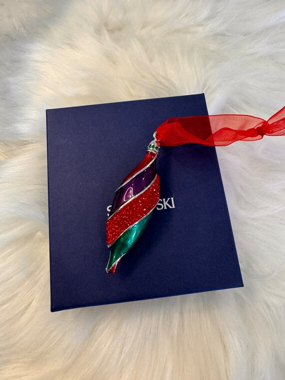 Swarovski Christmas Ornament 2004 Crystal Seasons Line. Like New