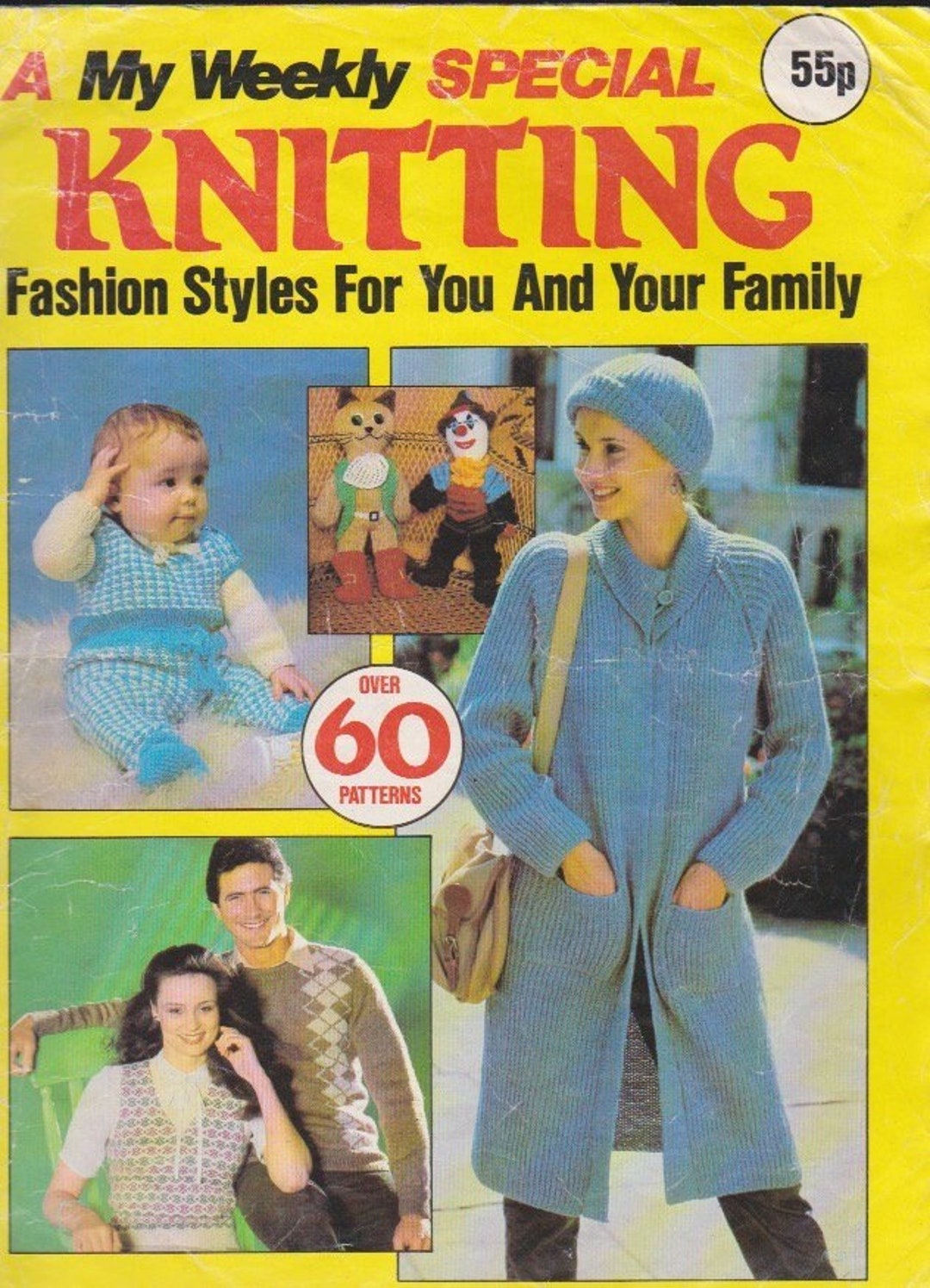 3 Vintage Booklets Knitting Patterns Etsy