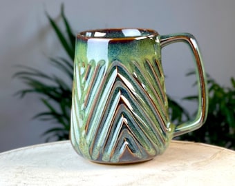 Large mug/Large ceramic mug/Large pottery mug/Large coffee mug handmade/Large handle mug/Large mug handmade/Extra large coffee mug/Tea cup