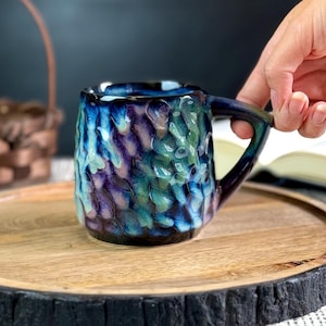 Ceramic mug handmade pottery/Aesthetic mug/Handmade cup/Tea mug handmade/Pottery mug handmade/Coffee mug pottery handmade/Large coffee mug