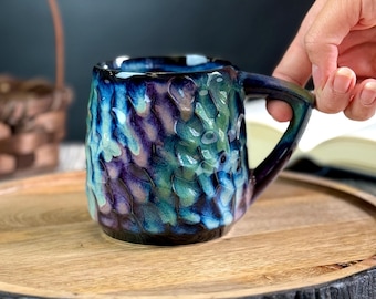 Ceramic mug handmade pottery/Aesthetic mug/Handmade cup/Tea mug handmade/Pottery mug handmade/Coffee mug pottery handmade/Large coffee mug