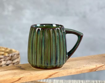Ceramic mug handmade pottery/aesthetic mug/handmade cup/tea mug handmade/pottery mug handmade/coffee mug pottery handmade/large coffee mug