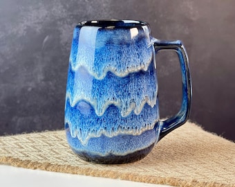 Large mug/650 ml/21,97 oz/Large ceramic mug/Large coffee mug handmade/Large handle mug/Large mug handmade/Extra large coffee mug/mug/cup