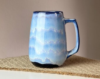 Large mug/650 ml/21,97 oz/Large ceramic mug/Large coffee mug handmade/Large handle mug/Large mug handmade/Extra large coffee mug/mug/cup/mug