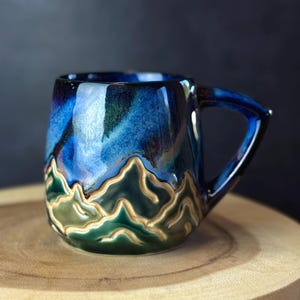 Ceramic mug handmade pottery/aesthetic mug/handmade cup/tea mug handmade/pottery mug handmade/coffee mug pottery handmade/large coffee mug