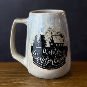 Large mug/Geschirr Handgemacht/Neu jahrs geschenk/Large handle mug/Large mug handmade/Extra large coffee mug/keramik becher handgemacht