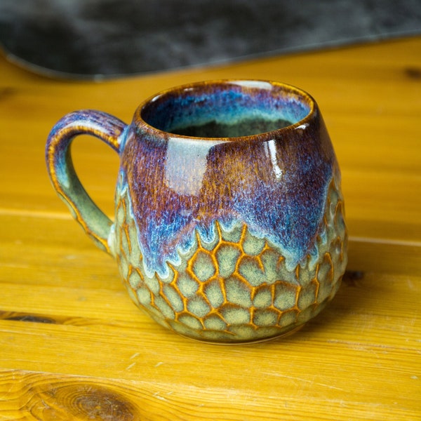 Taza de cerámica hecha a mano/taza de novio/taza de gres/taza lanzada con ruedas/taza de cerámica hecha a mano/taza de café de cerámica/cerámica hecha a mano