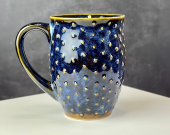 Ceramic mug handmade pottery/large coffee mug/large ceramic mug/large pottery mug/large handle mug/large coffee mug handmade/aesthetic mug